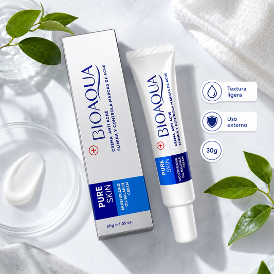 CREMA ANTI ACNÉ BIOAQUA 30G