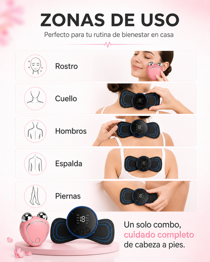 Combo Masajeador Corporal + Facial Reafirmante